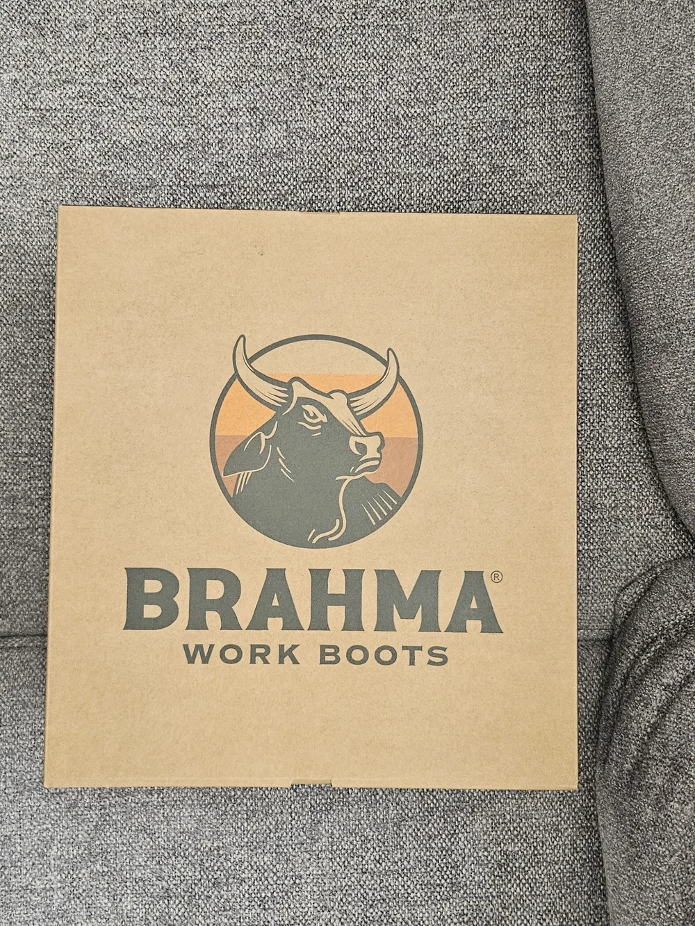 Brahma Tan and Black Men's Safety Boots